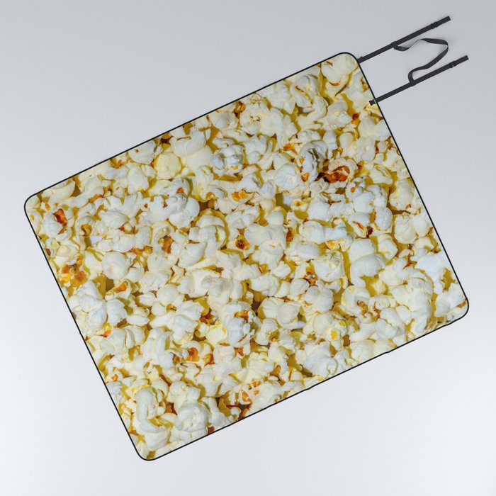 Popcorn Movies Snack Food Photography Pattern Picnic Blanket