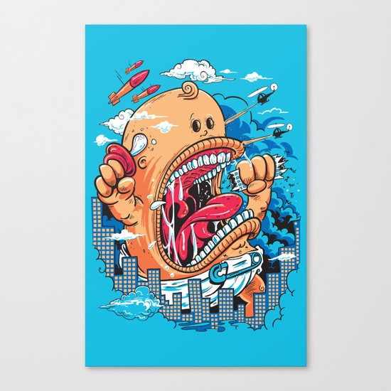 Momma's Boy Canvas Print