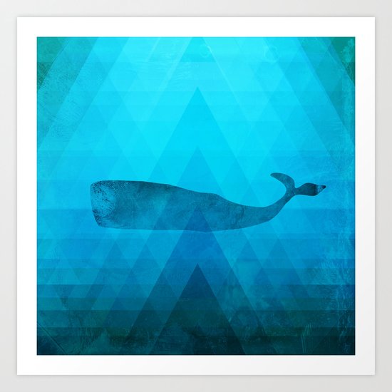 Whale Art Print