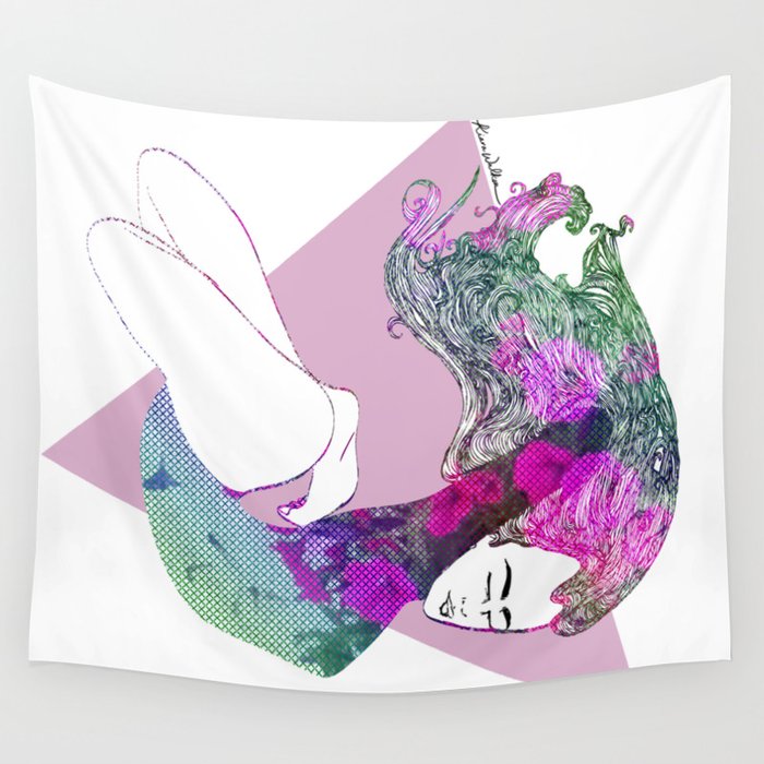 Let Go Wall Tapestry