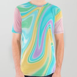 Colorful illusion All Over Graphic Tee