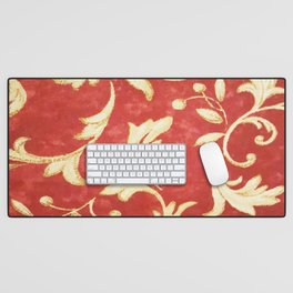 Leaf Pattern Design Desk Mat