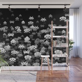 Invaded BLACK Wall Mural