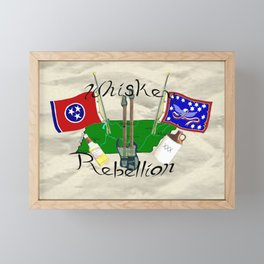Whiskey Rebellion Framed Mini Art Print