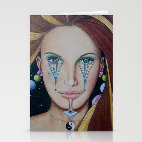 Eye Balance - Libra Stationery Cards