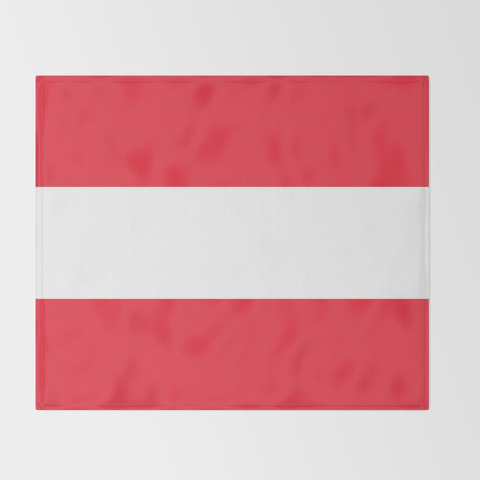 Flag Of Austria Osterreich Austrian Osterreicher Vienna Salzburg Mozart Schoenberg Throw Blanket By Oldking Society6