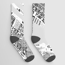 New York building city map Socks