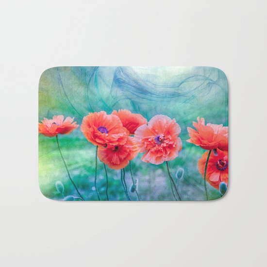 Poppies Bath Mat