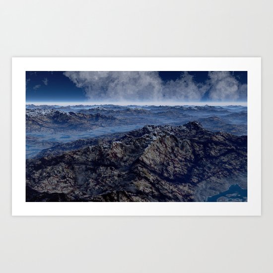Welcome To Planet X Art Print