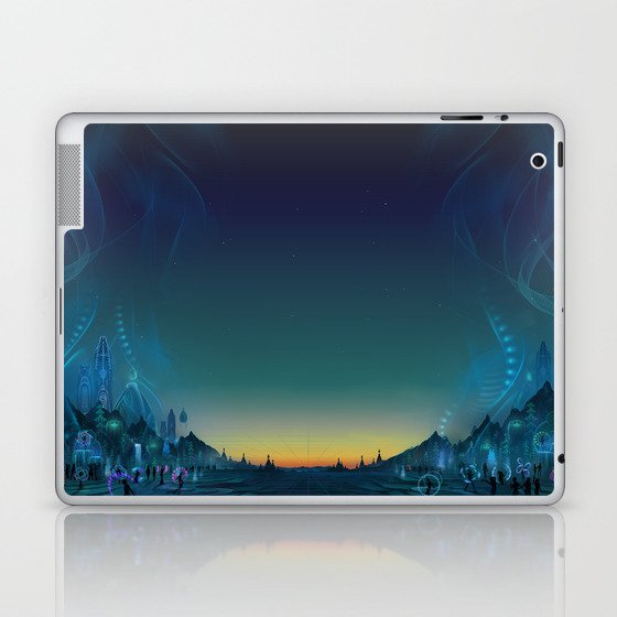 flow festival :: dawn Laptop & iPad Skin