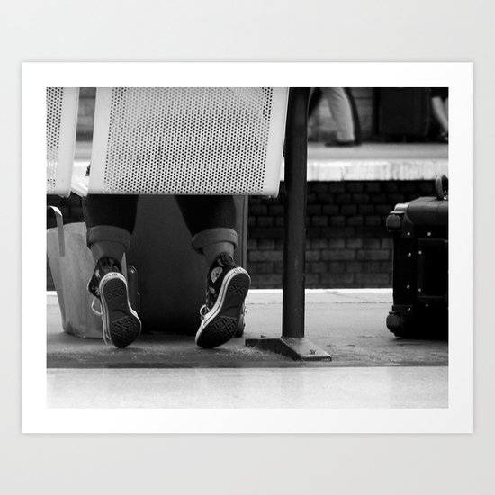 Waiting #7 Art Print