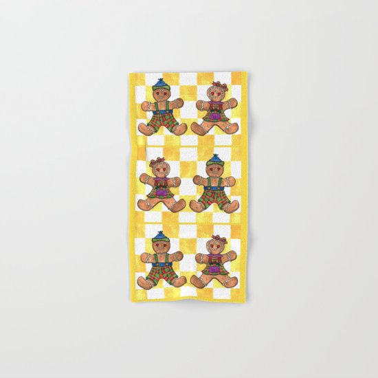 The Gingerbread Twins Hand & Bath Towel
