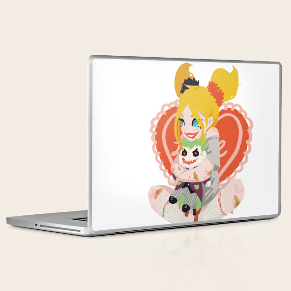 Harleyquinn Casualwear Laptop Ipad Skin By Pianobandit Society6
