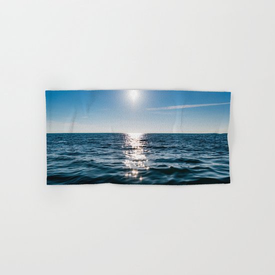 Sea Blue Sky sun Hand & Bath Towel