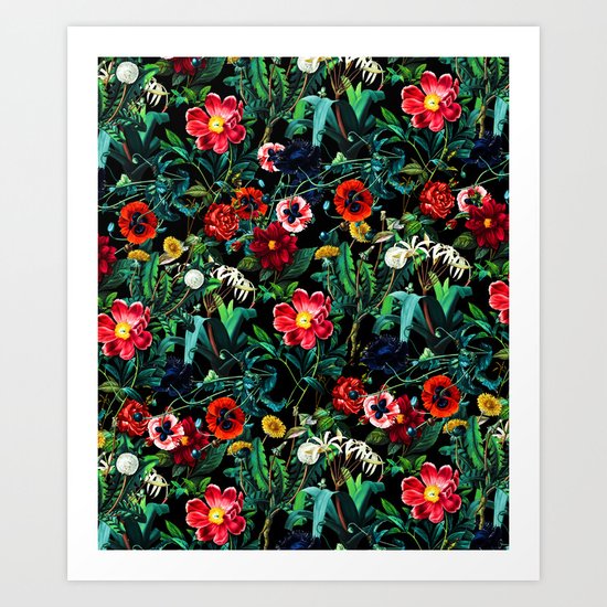 Night Forest VII Art Print
