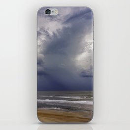Rain Storm over the Water iPhone Skin