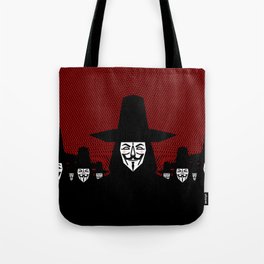Million Mask March Tote Bag