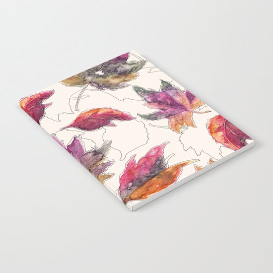 Maple Pattern Notebook