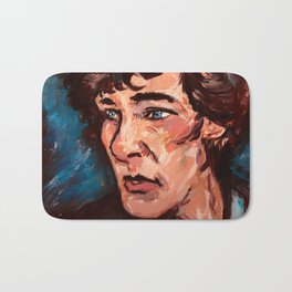 Reichenbach Bath Mat | Mixed Media, People, Movies & TV, Painting 