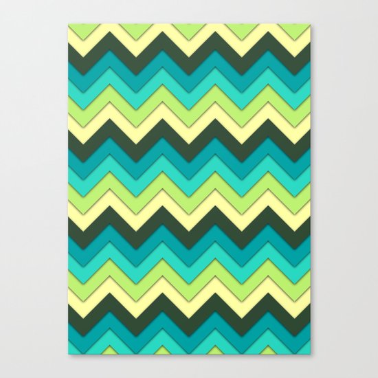 Multicolor Pattern Canvas Print