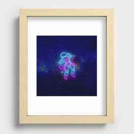 Astronaut Recessed Framed Print