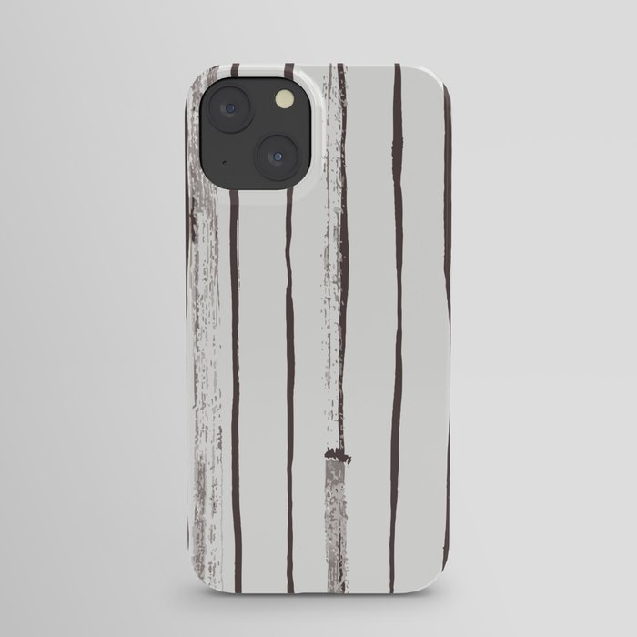 Brown stripes  iPhone Case