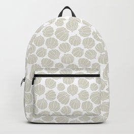 Pumpkin Spice in Neutral Beige and White Backpack