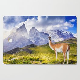 Patagonia landscape in Torres del Paine, Chile Cutting Board