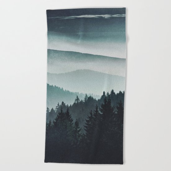 Mountain Light Beach Towel