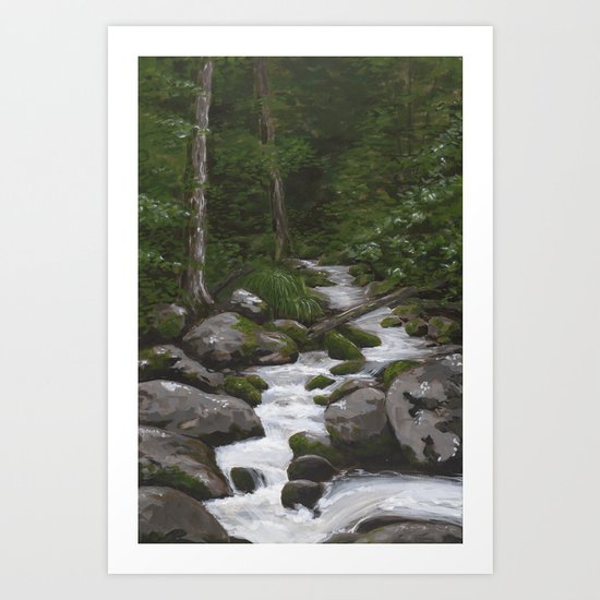 Waterville #3 Art Print