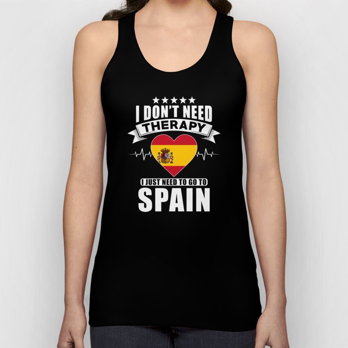 Spain I do not need Therapy Tank Top