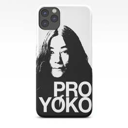 Pro Yoko Ono iPhone Case