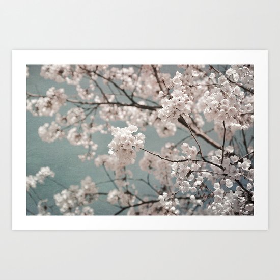 a sky full of blossoms Art Print