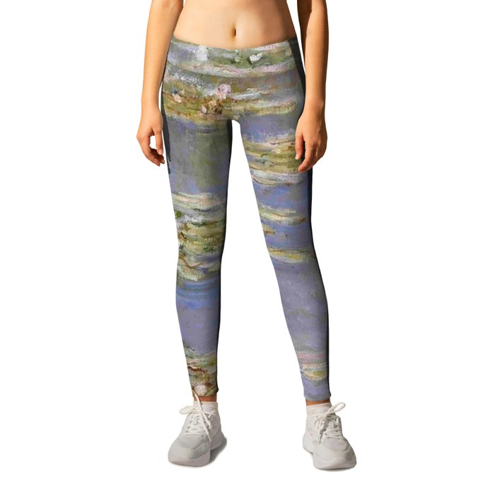 Monet, water lilies or nympheas 5 w1675 water lily Leggings