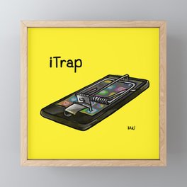 iTrap by Martin Moreau Framed Mini Art Print
