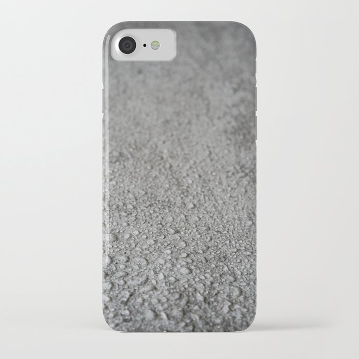 Wet concrete iPhone Case