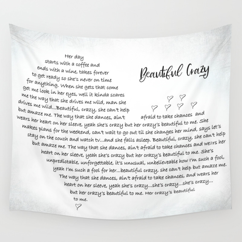 Beautiful Crazy Luke Combs Inspired Lyric Art Print Song Lyrics Poster Song Lyrics Wall Art Son Wall Tapestry By Lyricalperceptions Society6 A member of the stands4 network. beautiful crazy luke combs inspired lyric art print song lyrics poster song lyrics wall art son wall tapestry by lyricalperceptions