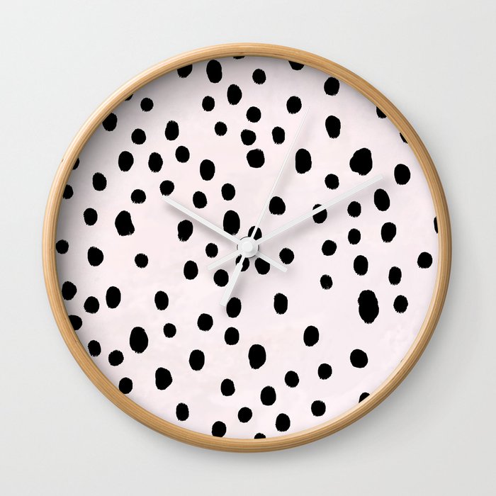 Dalmatian Spots Large Wall Clock