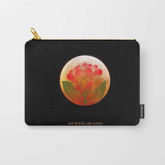 I Love You to the Moon and Back Carry-All Pouch