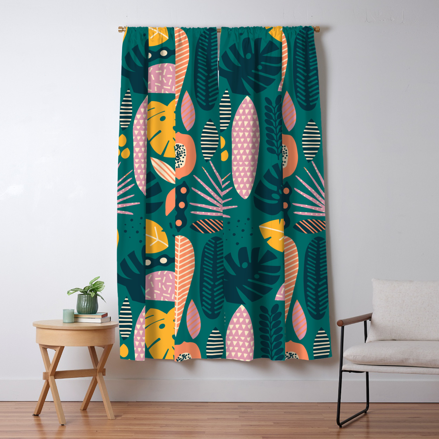 Jungle Vibe Blackout Curtain By Tasiania Society6
