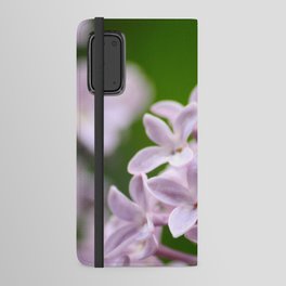 Lilac Flowers in Bloom Android Wallet Case