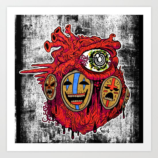 HEaRT Art Print