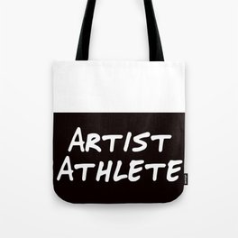 Artist Athlete Tote Bag