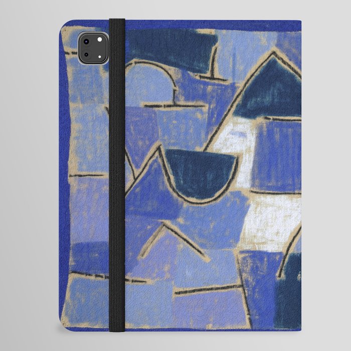 Klee Blue Night Famous Painting Reproduction iPad Folio Case