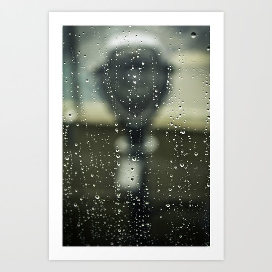 Raindrops Art Print