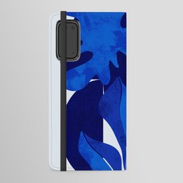 Matisse geometric shapes in blue hues Android Wallet Case