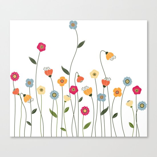 A Walk in the Countryside Canvas Print