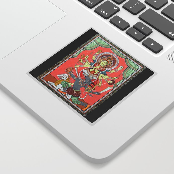 Hindu Durga 5 Sticker