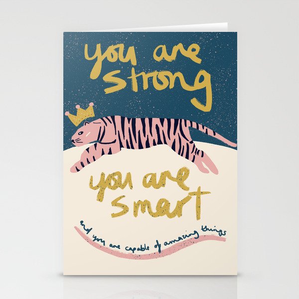 You Are Strong Stationery Cards