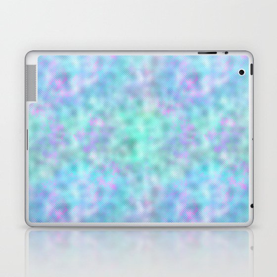 Glam Iridescent Metallic Texture Laptop & iPad Skin